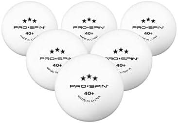 Pro-spin Ping Pandles Paddles 4-Player SET & WHITE PING PONG BALLS BUNDLE | מוגדר ביצועים גבוהים